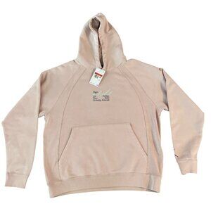 Men's Air Jordan Flight Heritage Pullover Oxford Hoodie  DM1394-601 Pink